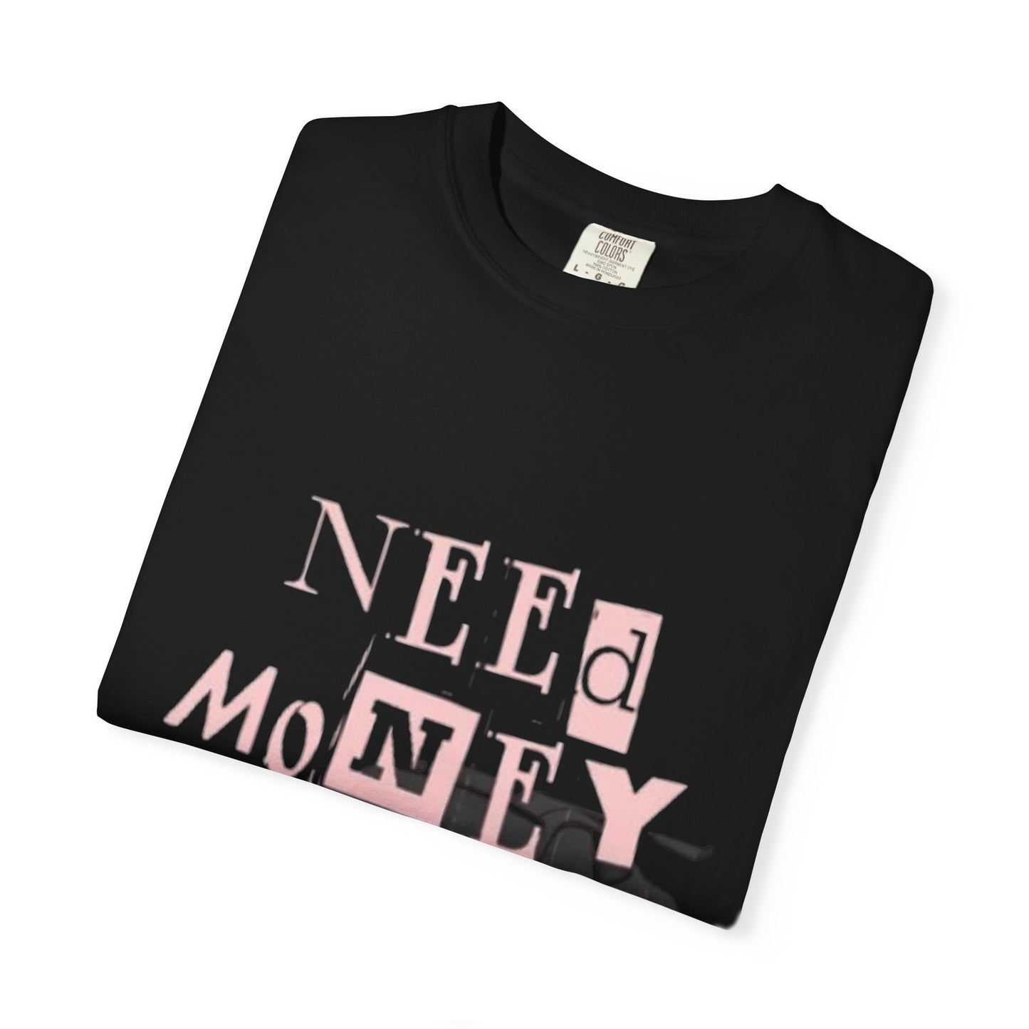 NEED MONEY FOR PORSCHE BLACK TEE