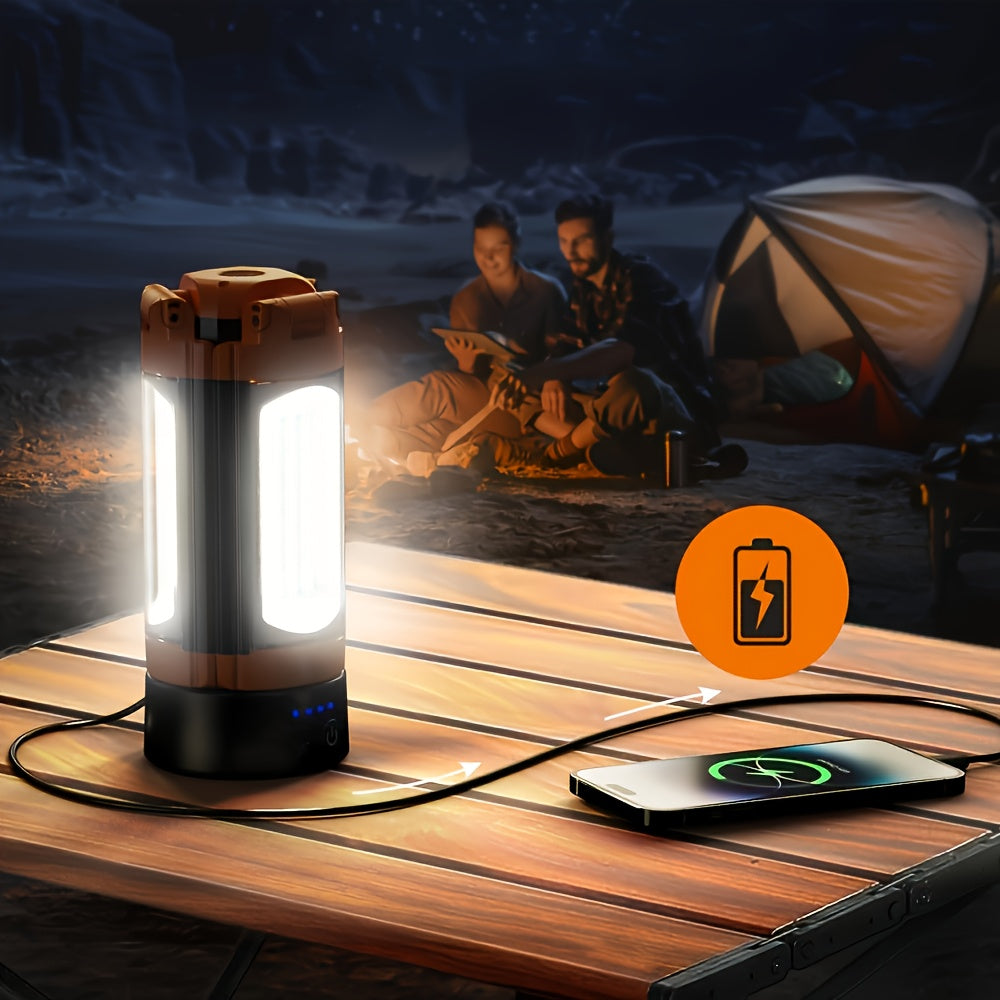 Rechargeable Work Light with Stand Portable Camping Lamp-1