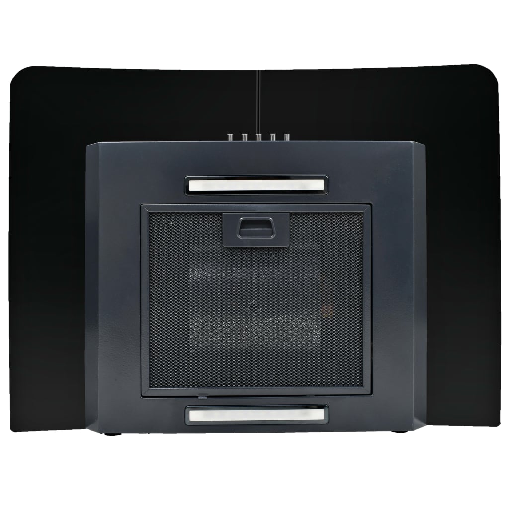 NNEVL Wall Mounted Range Hood Stainless Steel 756 m³/h 60 cm Black-4