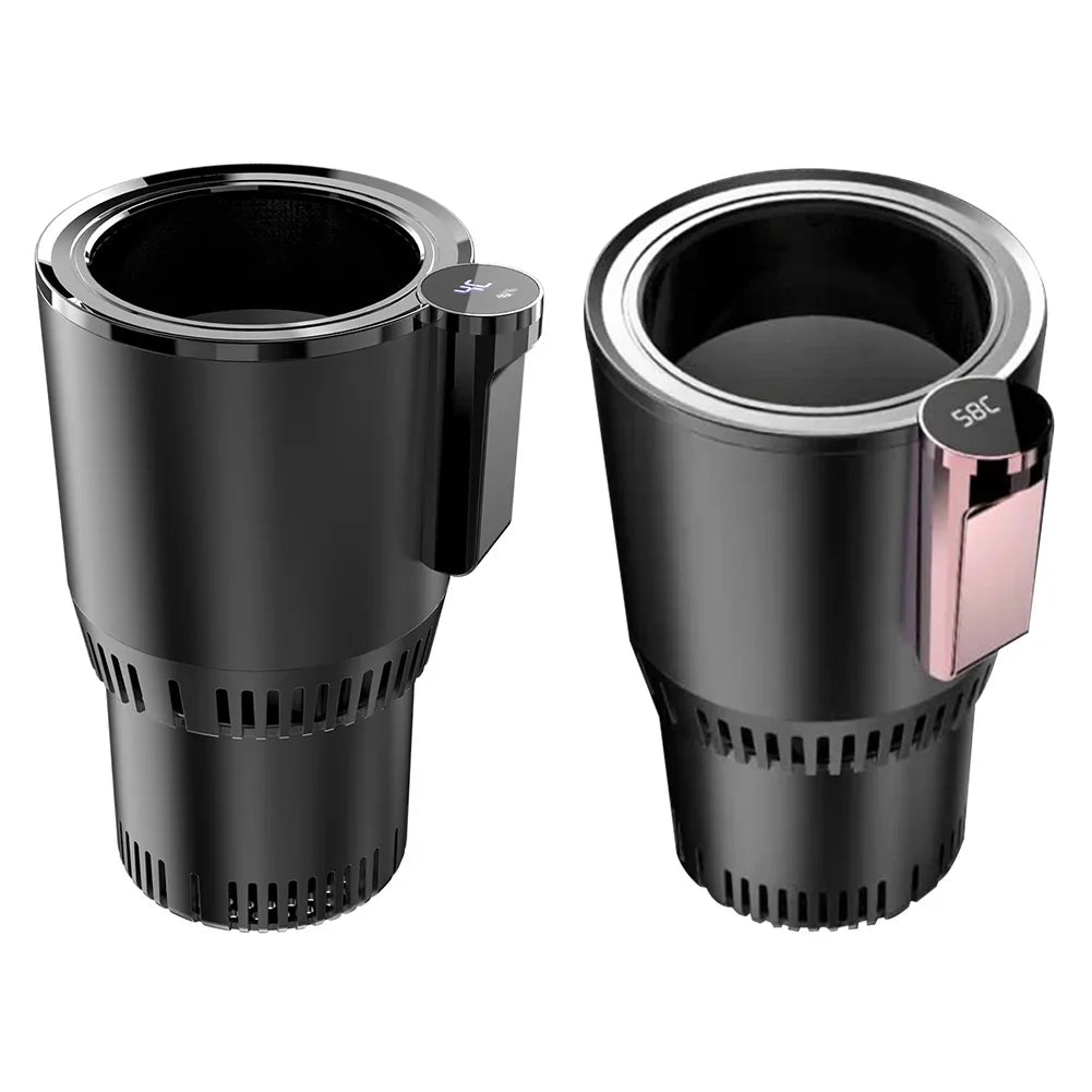 NNEOBA Portable 2-in-1 Car Cup Cooler & Warmer–12V Auto Beverage Balck-3