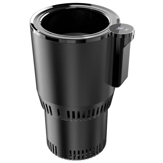 NNEOBA Portable 2-in-1 Car Cup Cooler & Warmer–12V Auto Beverage Balck-0